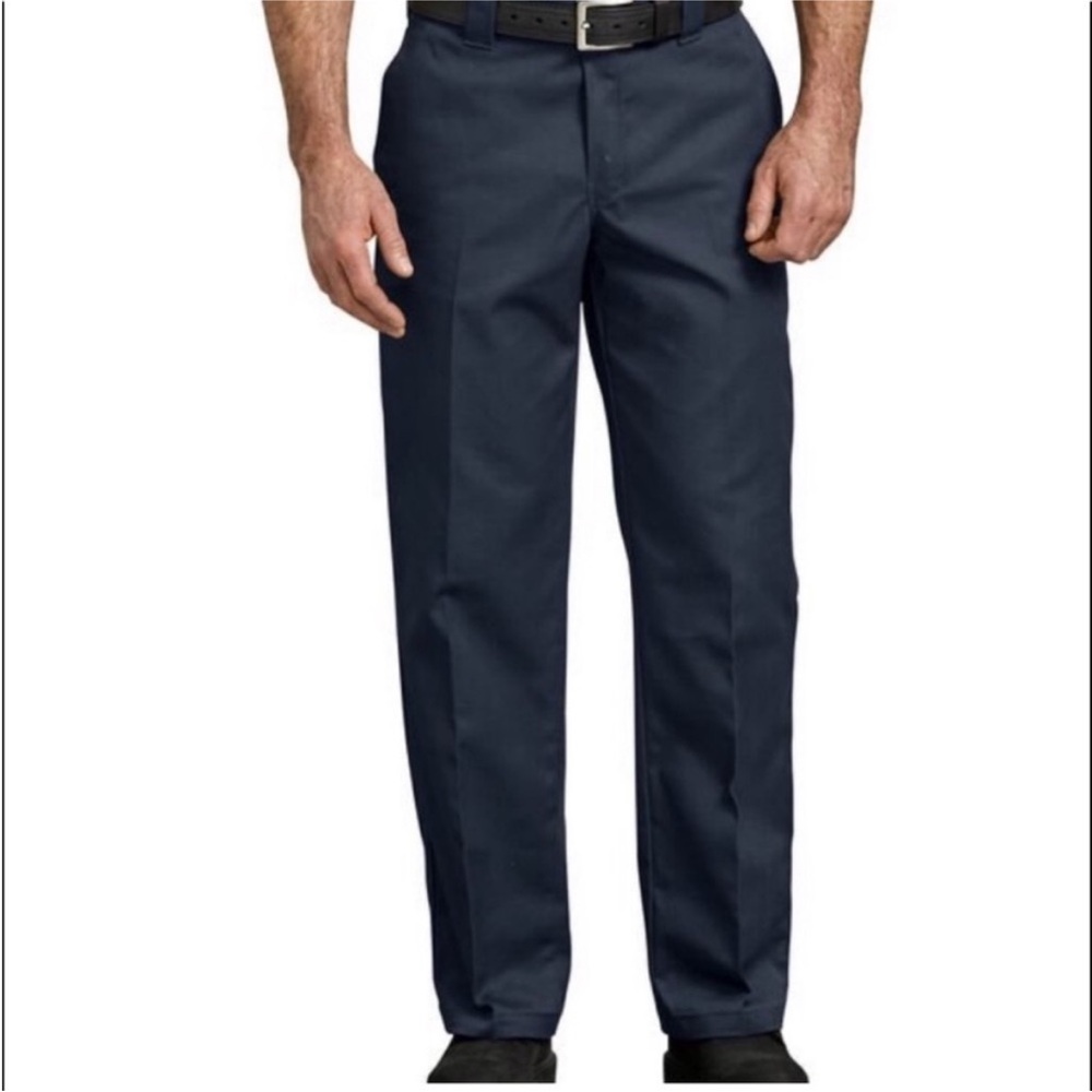 Dickies navy blue twill work pants